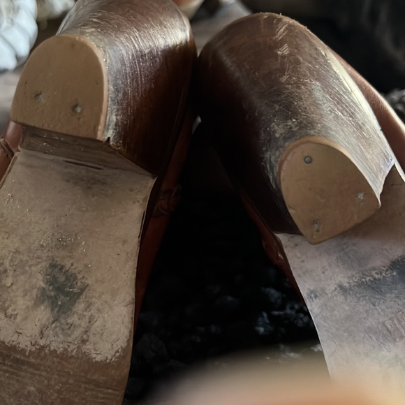 Vintage 70’s Cognac Candie’s Leather Cowboy Cowgirl Boots 7.5 - Picture 6 of 6